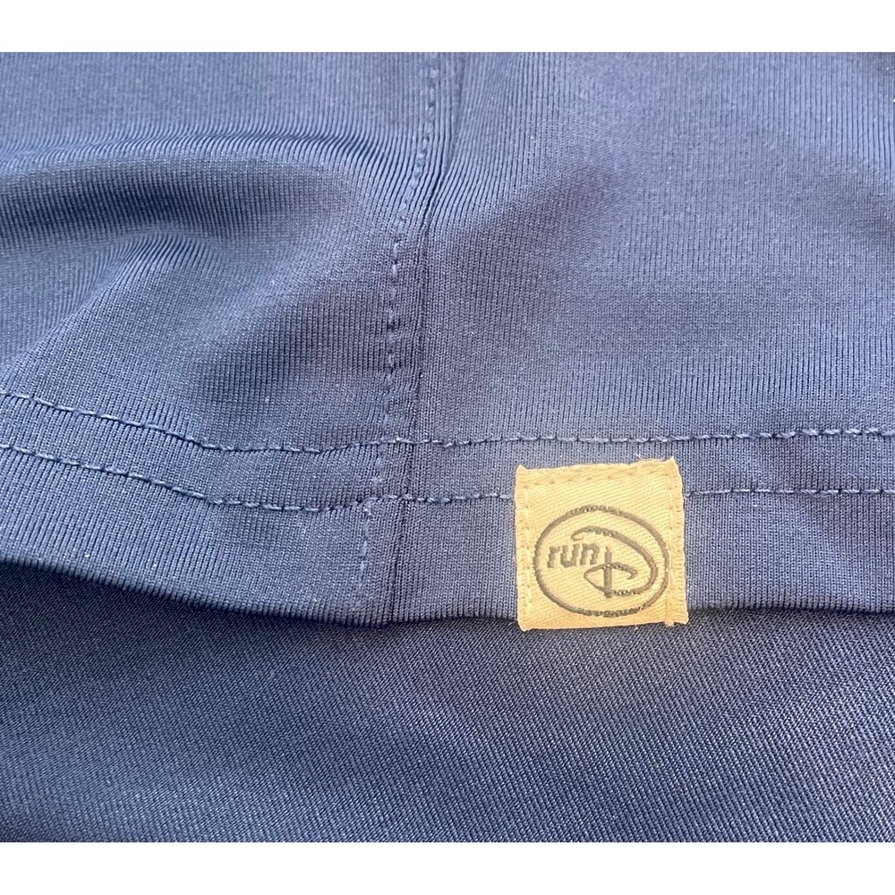 runDisney XL Men Navy Blue Quarter Zip Long Sleeve Shirt - Picture 7 of 9